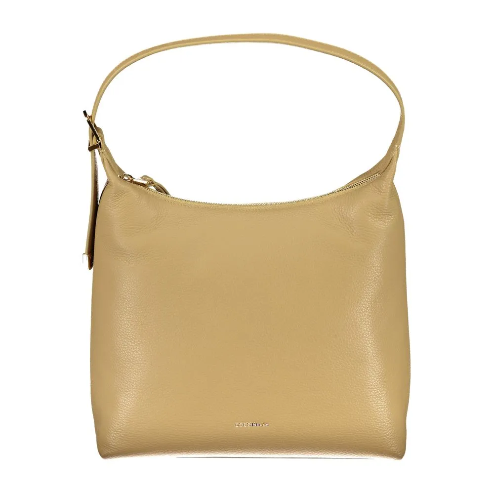 Coccinelle Women's Beige Leather Handbag