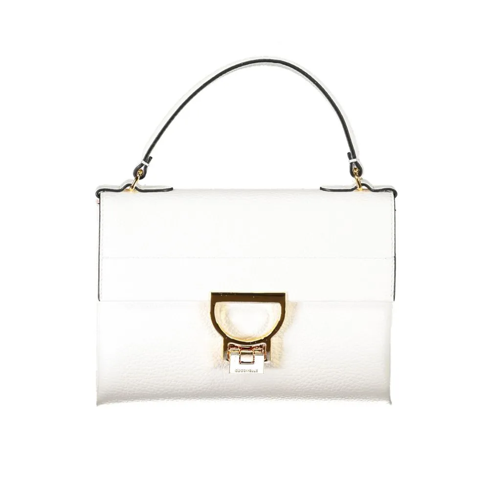 Coccinelle Women's White Leather Handbag