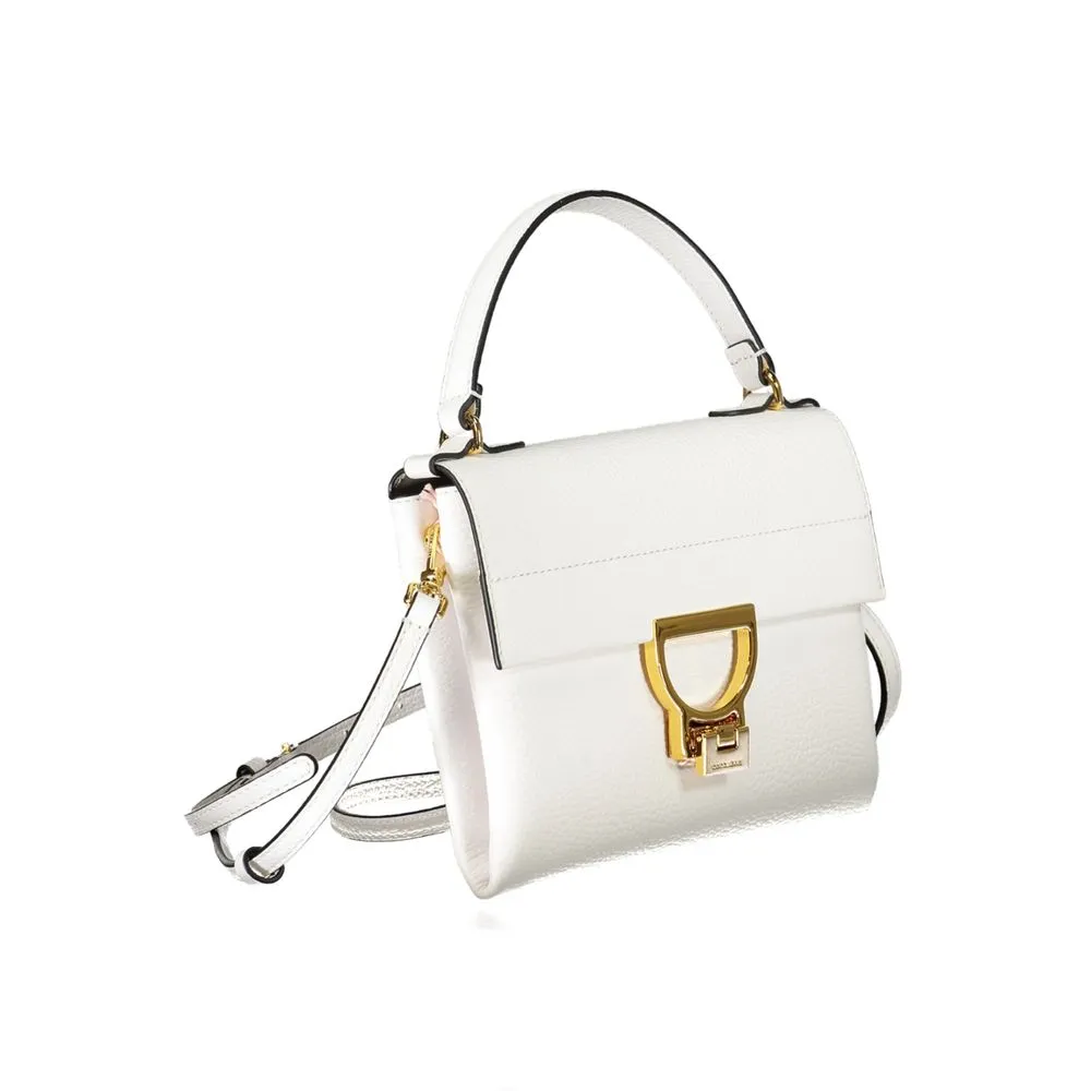 Coccinelle Women's White Leather Handbag