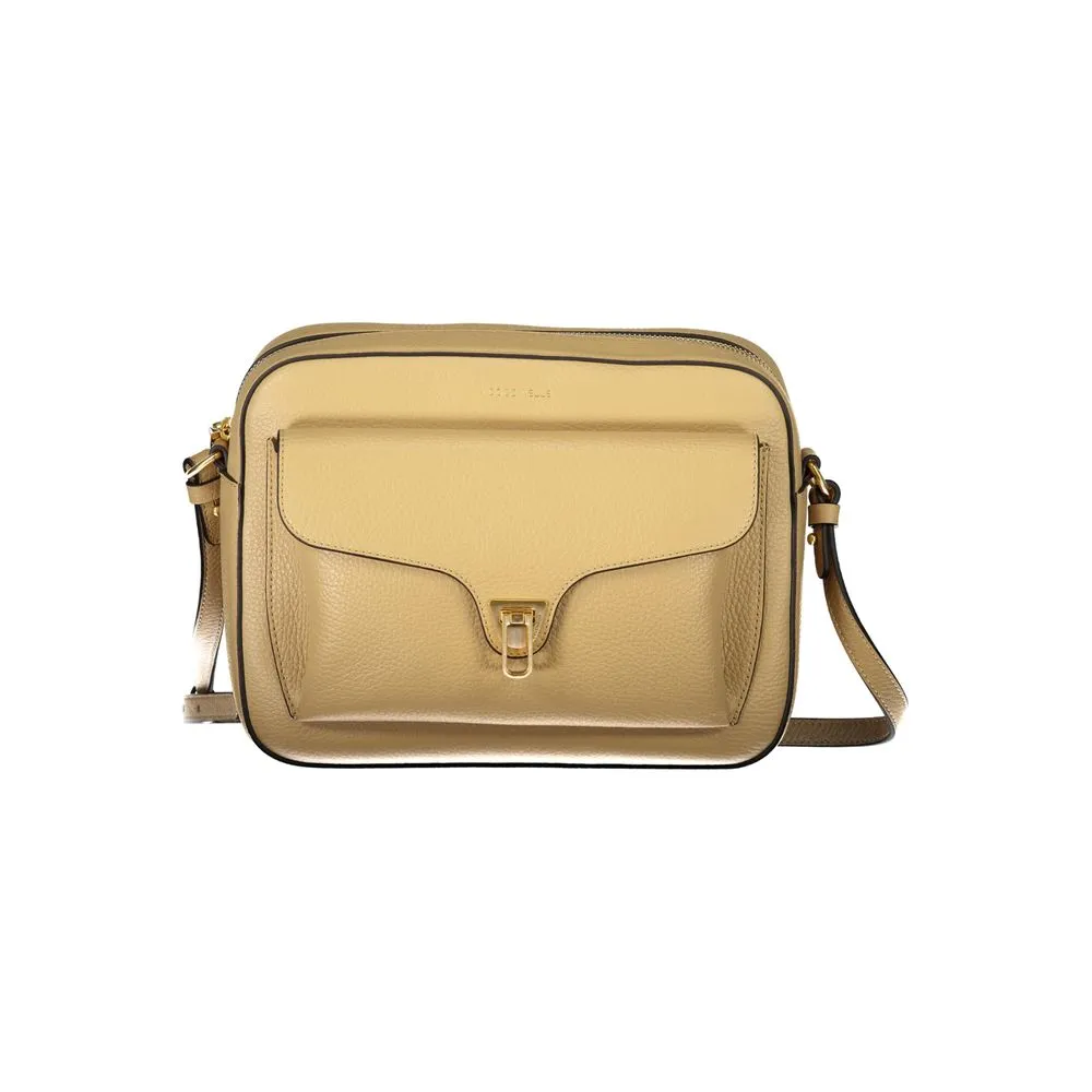 Coccinelle Women's Beige Leather Handbag