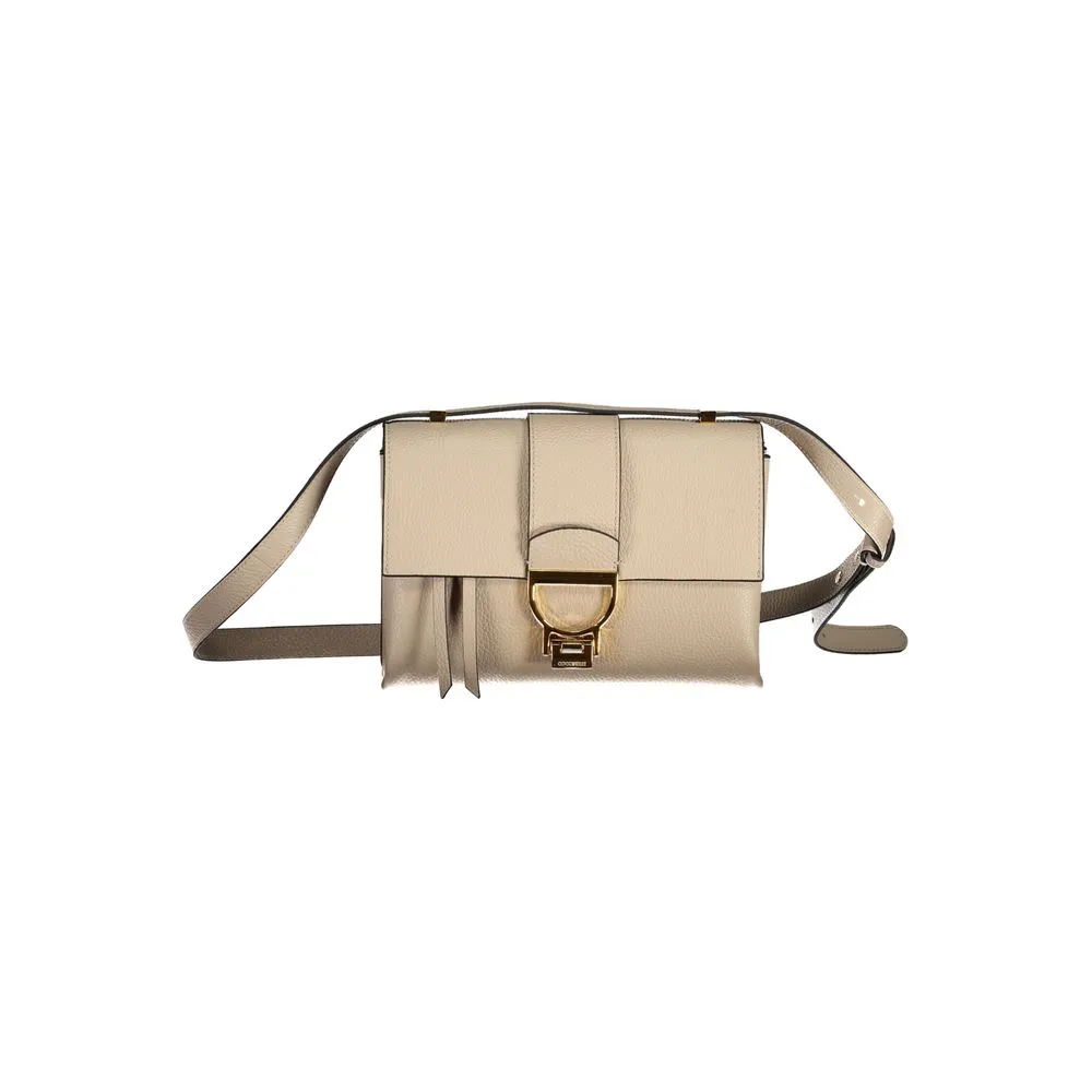 Coccinelle Women's Beige Leather Handbag