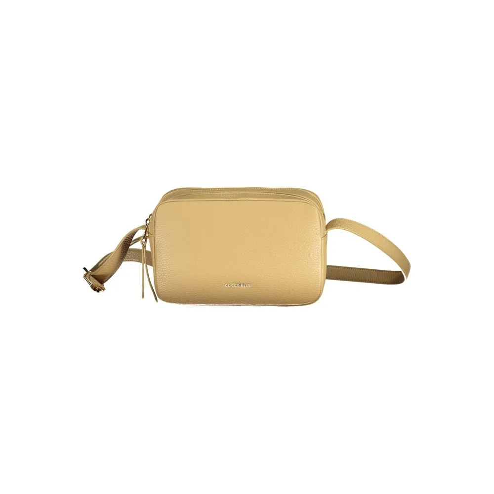 Coccinelle Women's Beige Leather Handbag