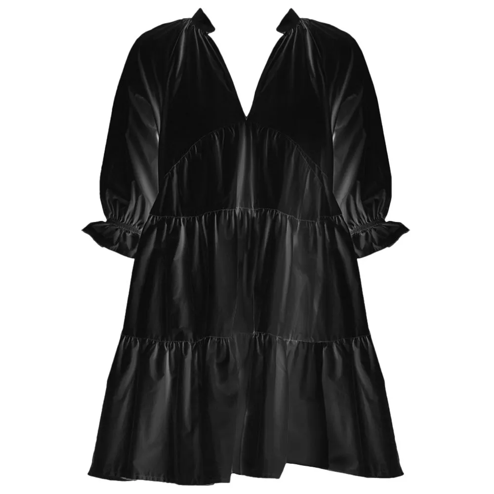 PINKO Women's Black Cotton Dress