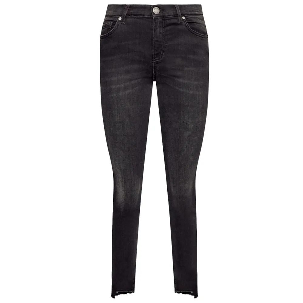 PINKO Women's Black Cotton Jeans & Pant