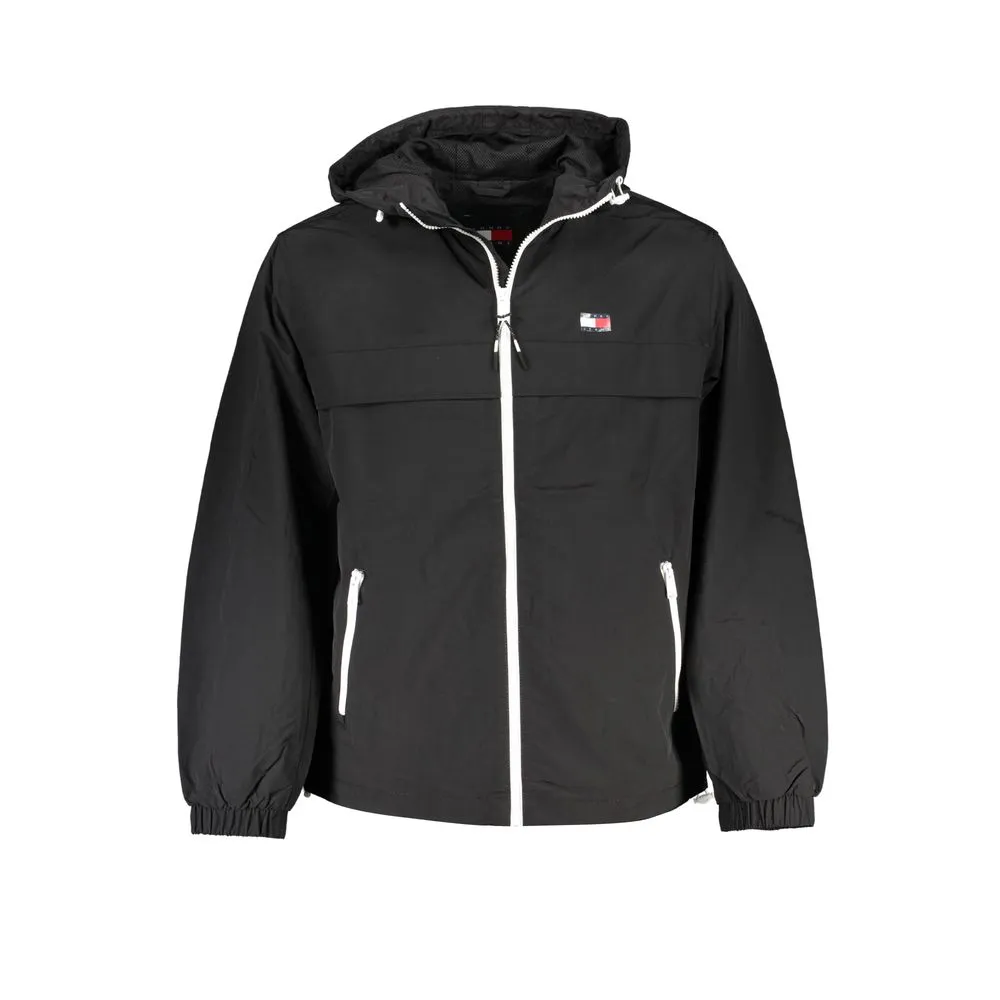 Tommy Hilfiger Men's Black Polyamide Jacket