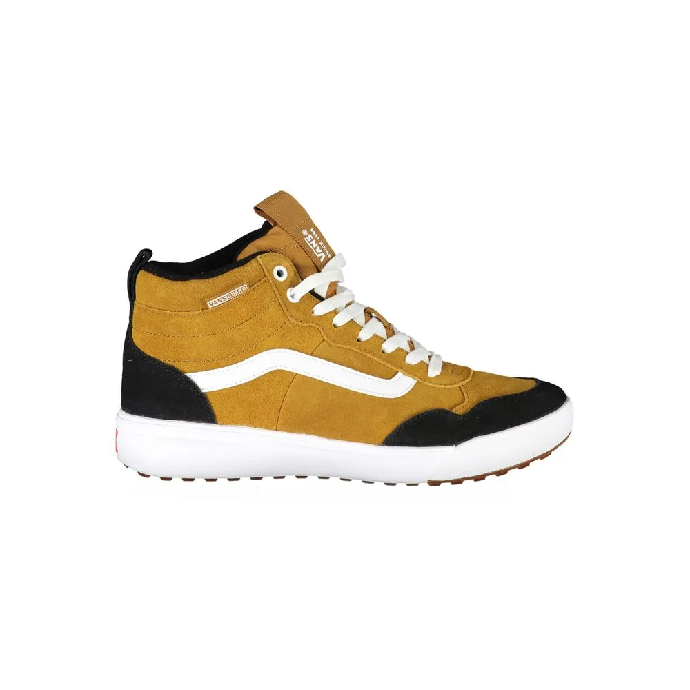 Vans Men's Yellow Polyester Sneaker