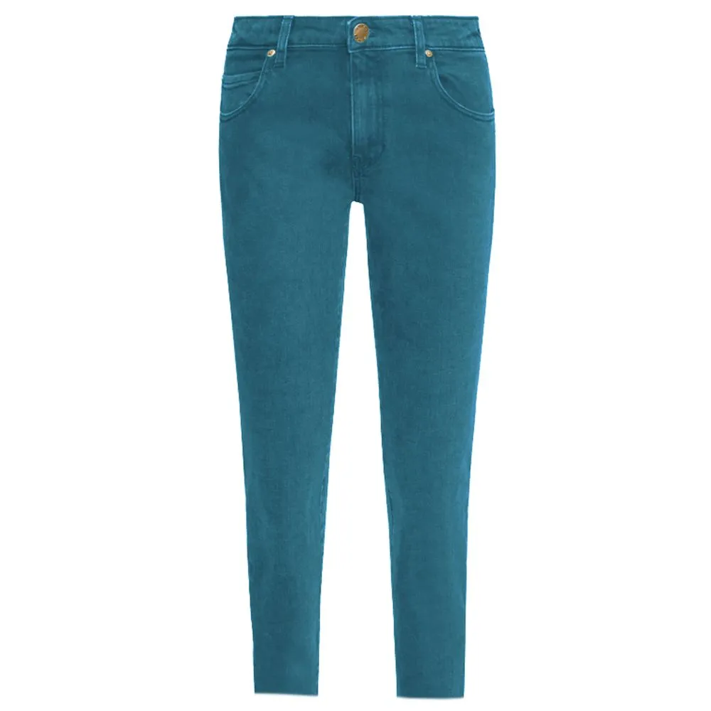 PINKO Women's Blue Cotton Jeans & Pant