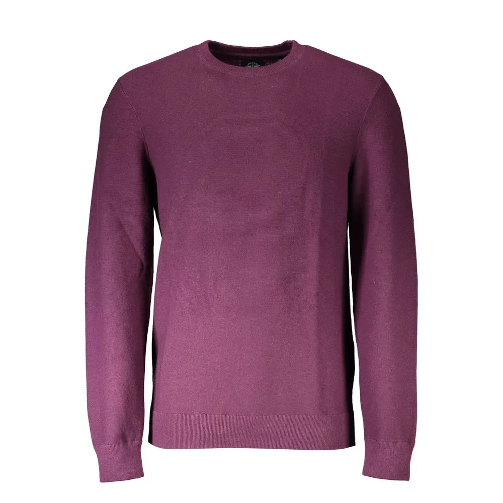 Dockers Men's Purple Cotton Sweater