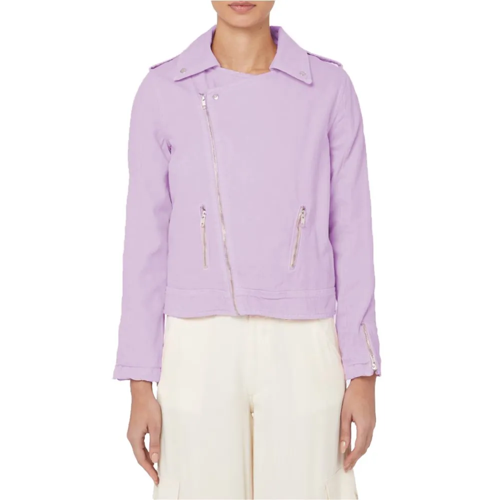 Hinnominate Women's Purple Cotton Jeans & Pant