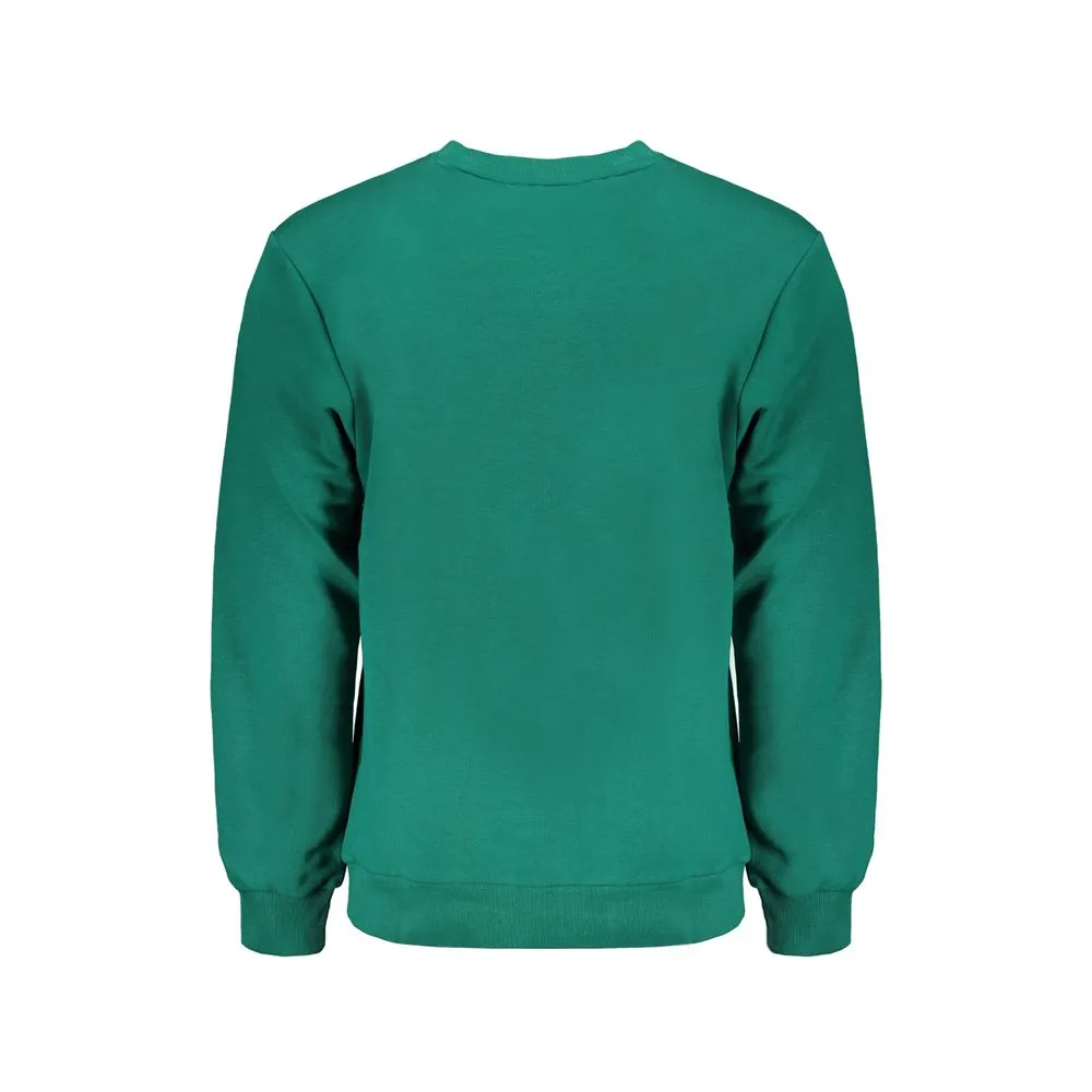 Fila Men's Green Cotton Sweater