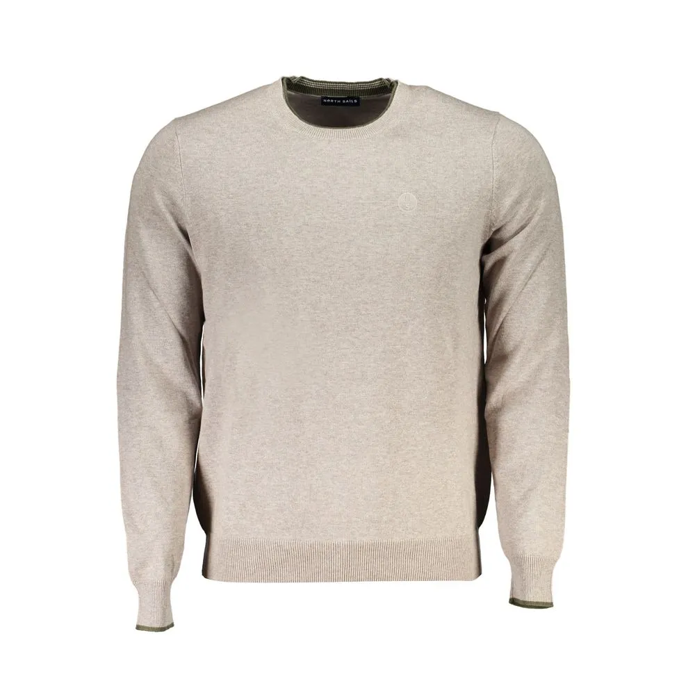 North Sails Men's Beige Cotton Sweater