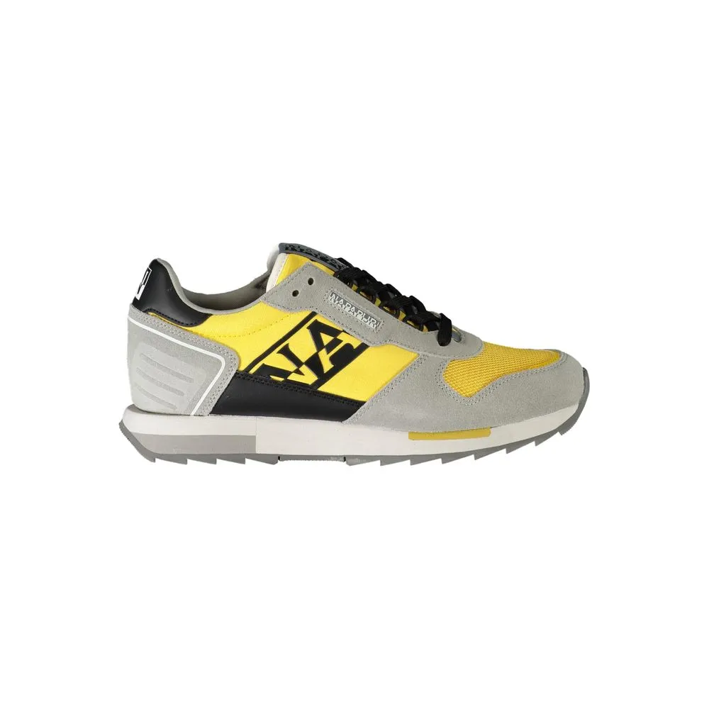 Napapijri Men's Gray Polyester Sneaker