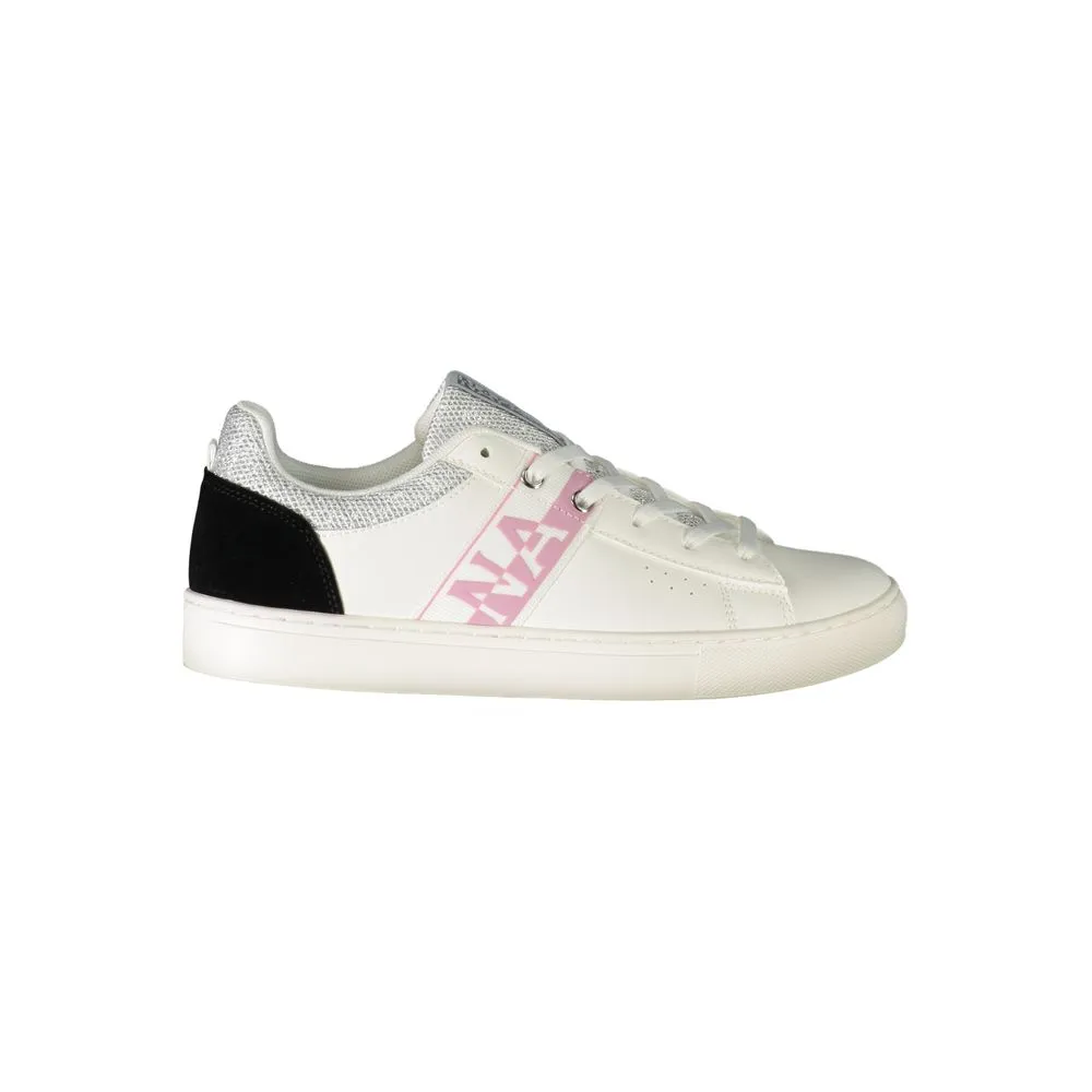 Napapijri Women's White Polyester Sneaker