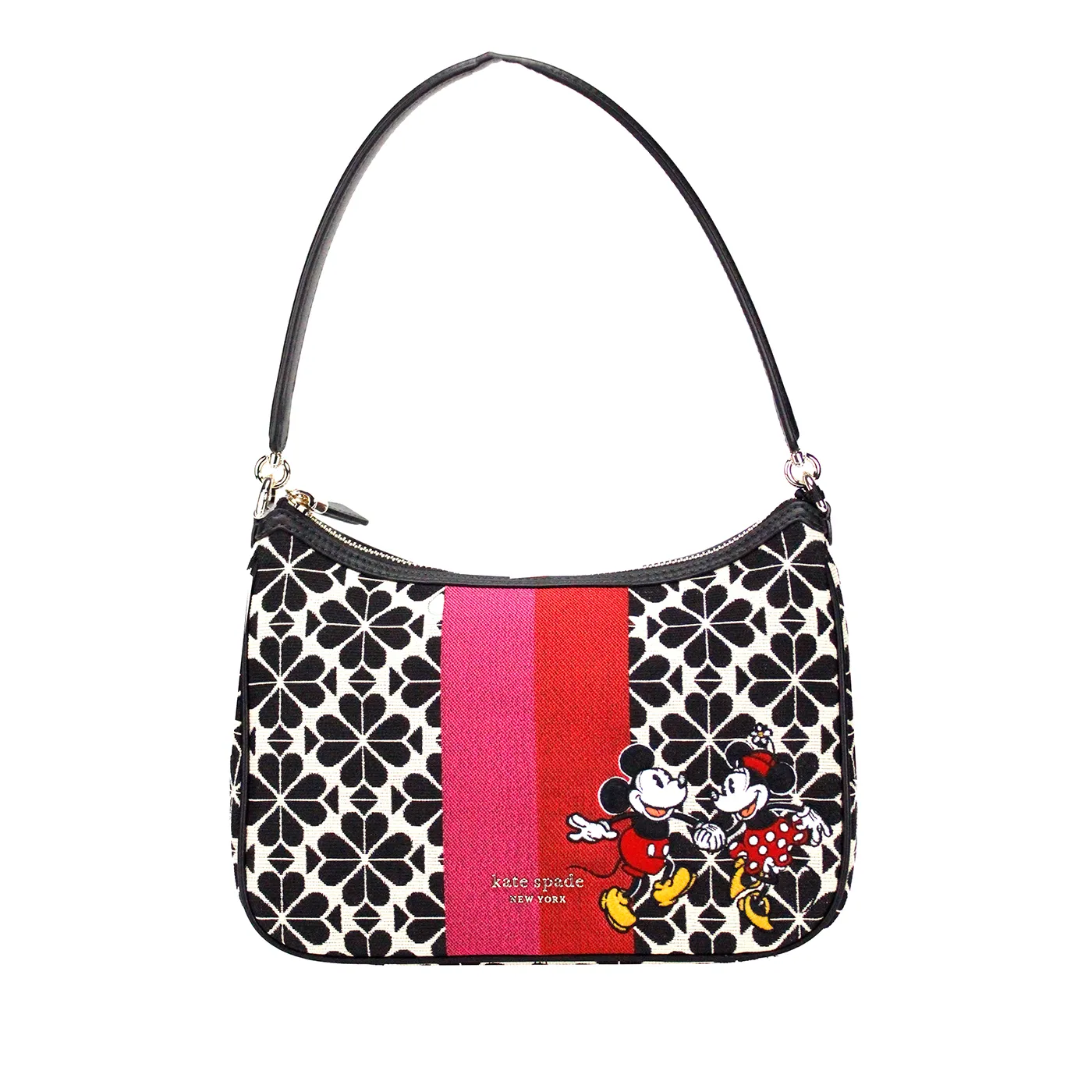 Kate Spade Women's Disney 100 Sam Small Spade Flower Jacquard Canvas Shoulder Bag