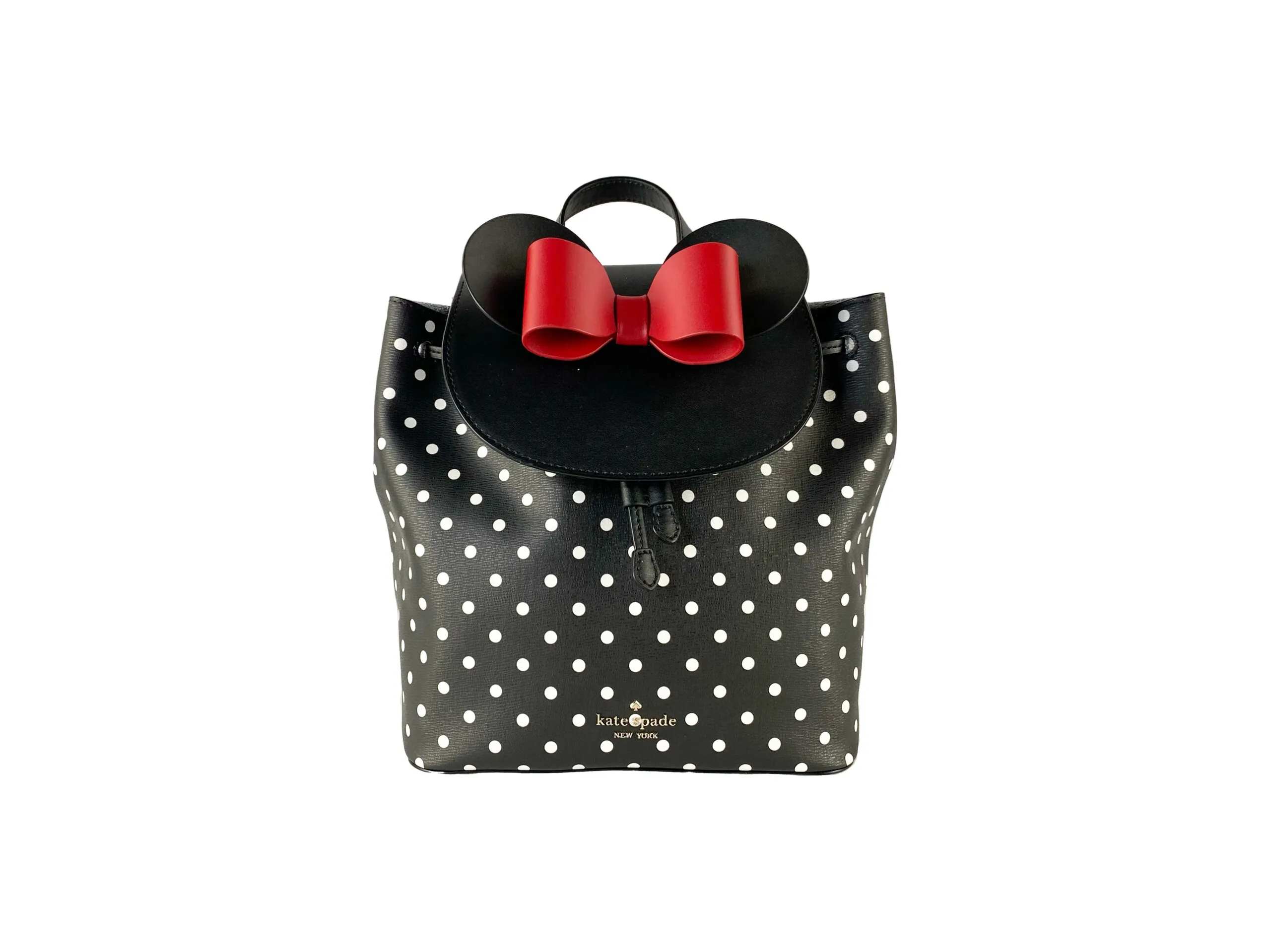 Kate Spade Women's Disney Minnie Mouse Medium Leather Backpack Bookbag Bag