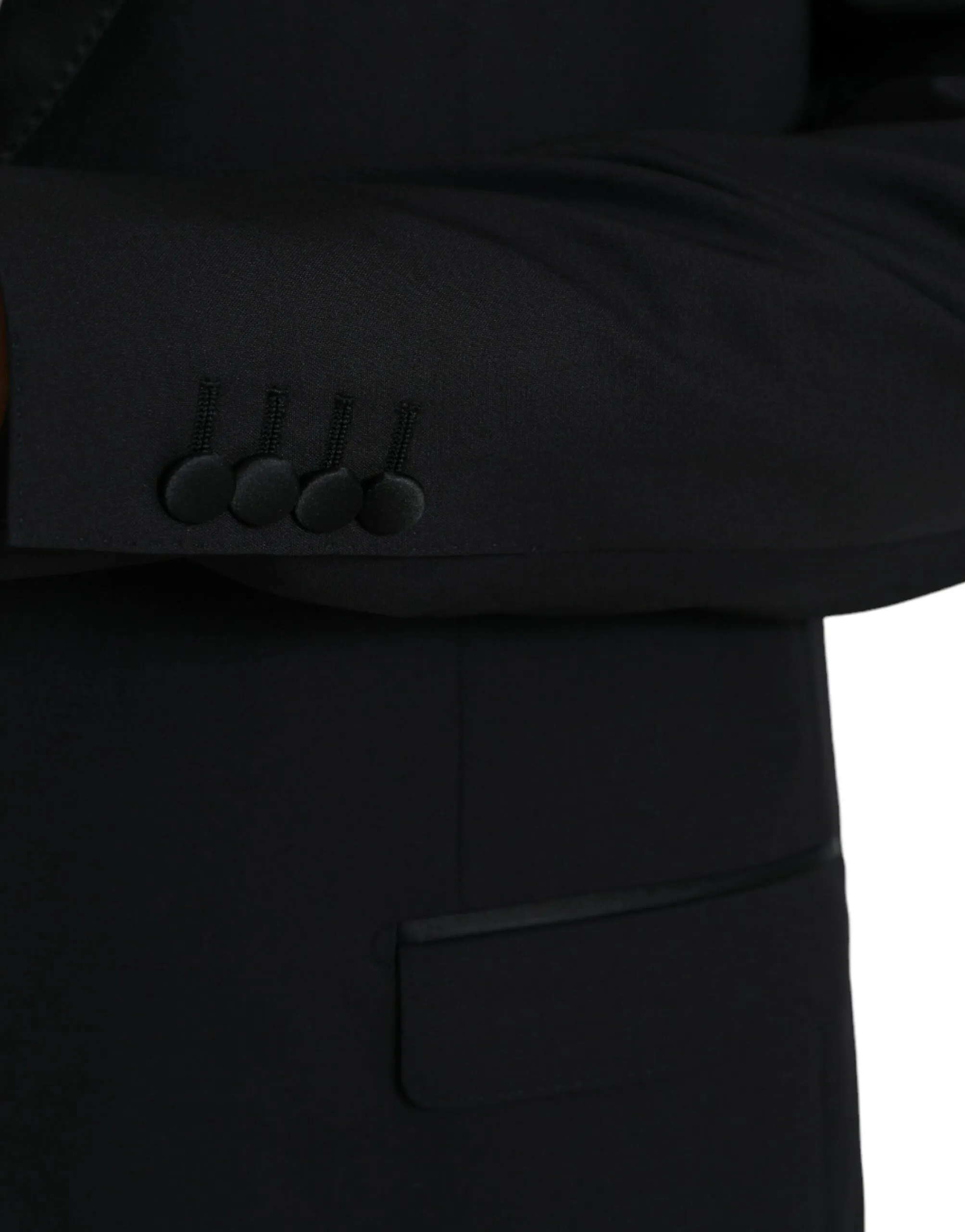 Dolce & Gabbana Men's Blue MARTINI Single Breasted Coat Blazer