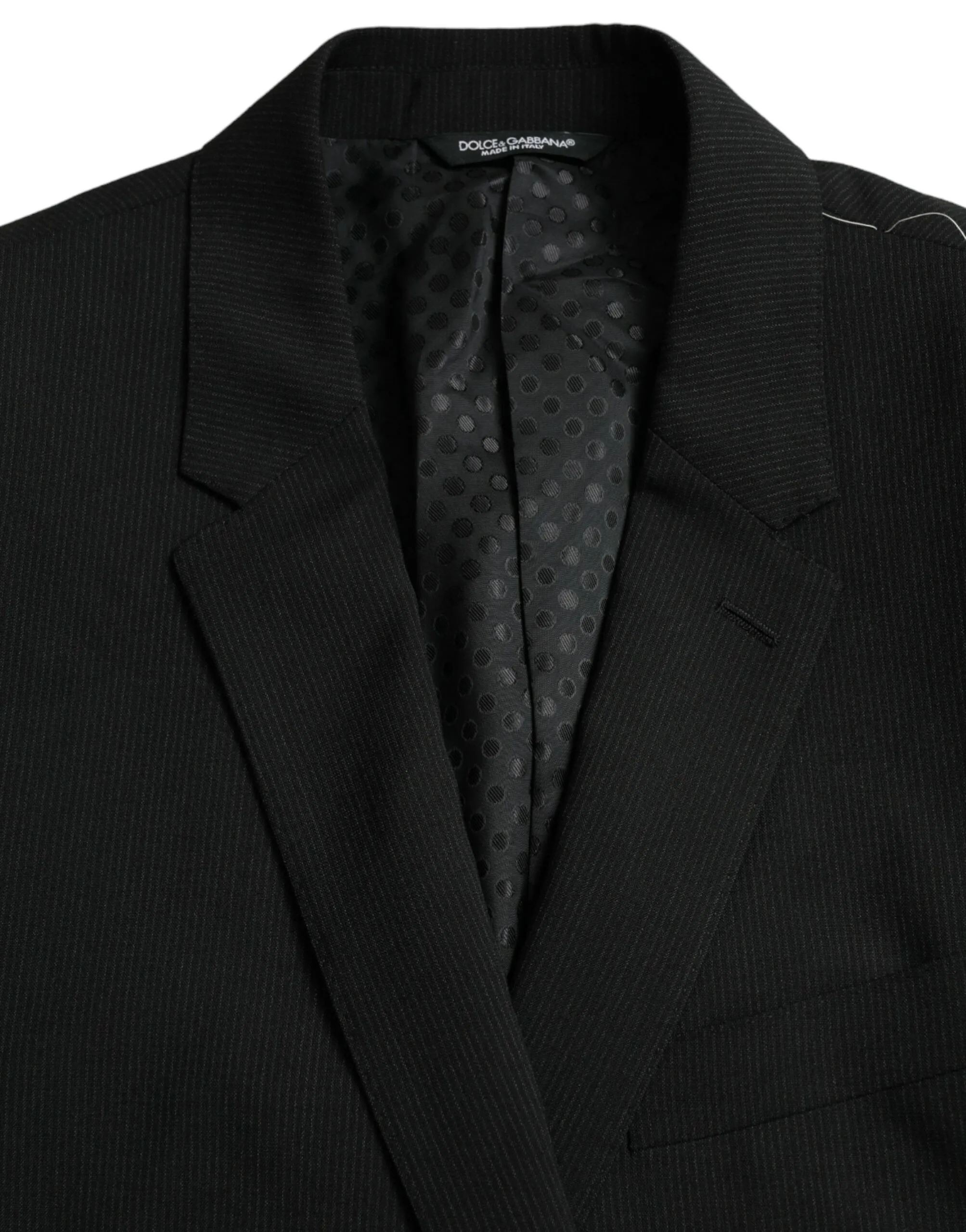 Dolce & Gabbana Men's Blue MARTINI Shawl Single Breasted Blazer