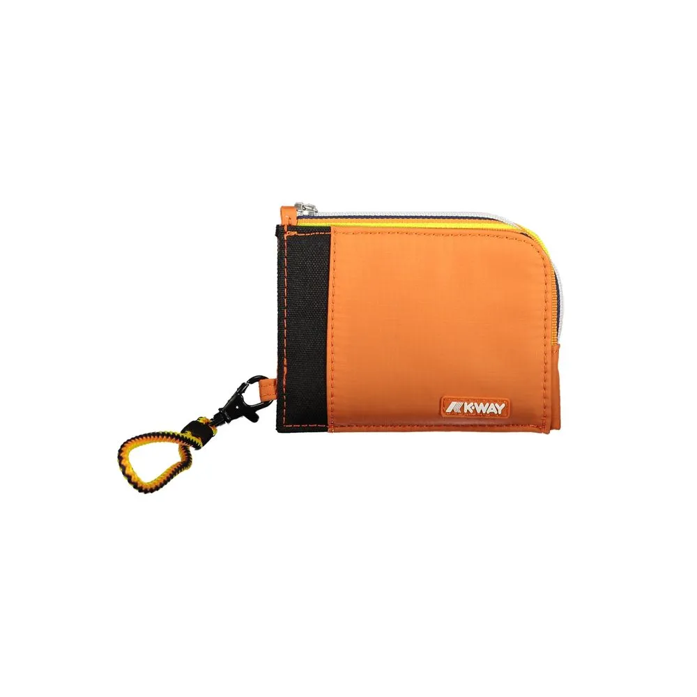 K-WAY Men's Orange Polyamide Wallet