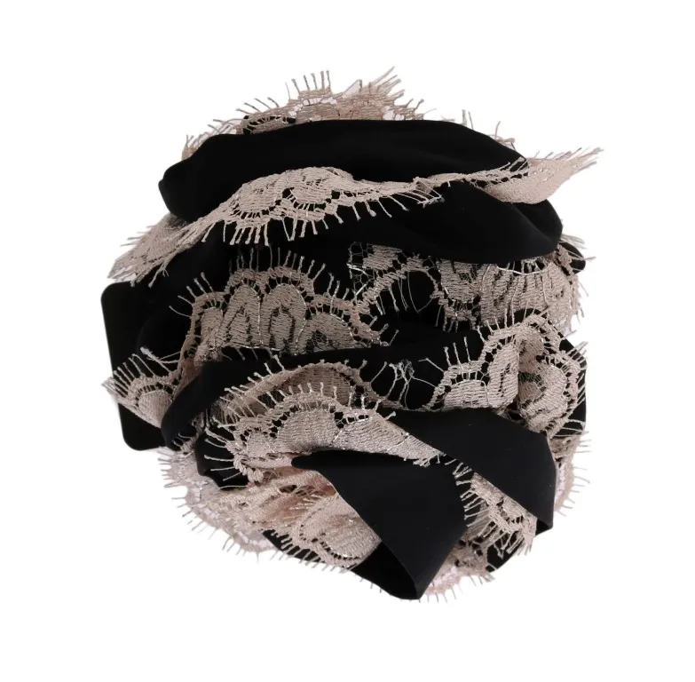 Dolce & Gabbana Women's Elegant Floral Lace Crystal Hair Claw