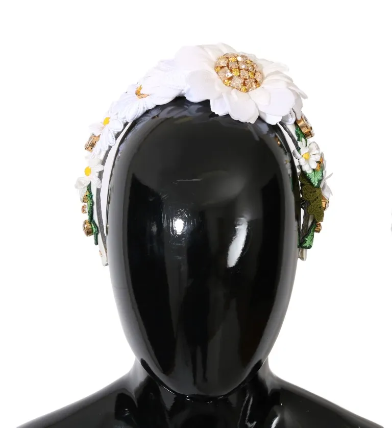 Dolce & Gabbana Women's Sunflower Crystal Embellished Headband