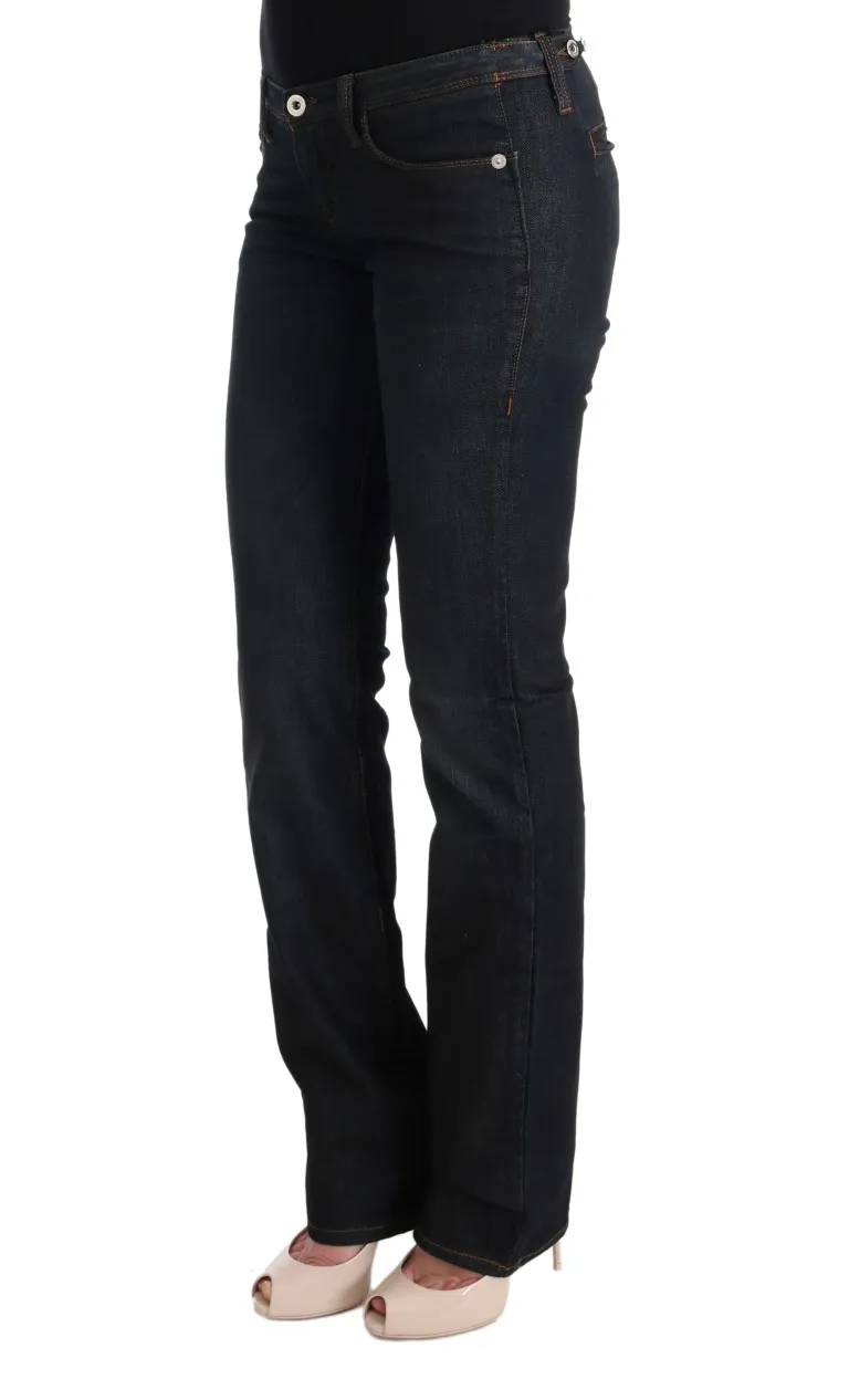 Costume National Women's Chic Gray Slim Fit Denim
