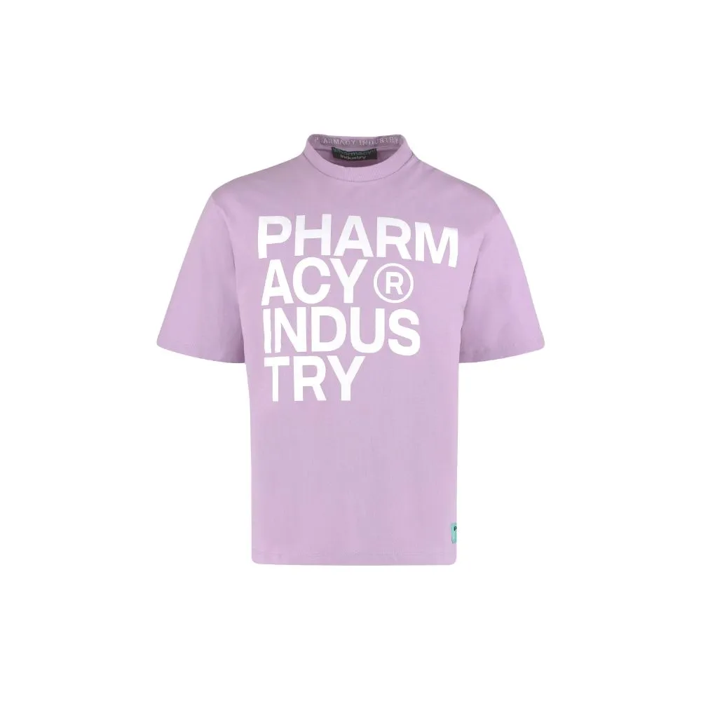 Pharmacy Industry Women's Chic Purple Logo Tee for Trendsetters