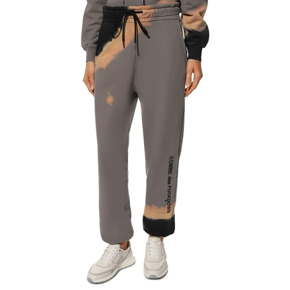 Comme Des Fuckdown Women's Chic Gray Drawstring Tracksuit Bottoms