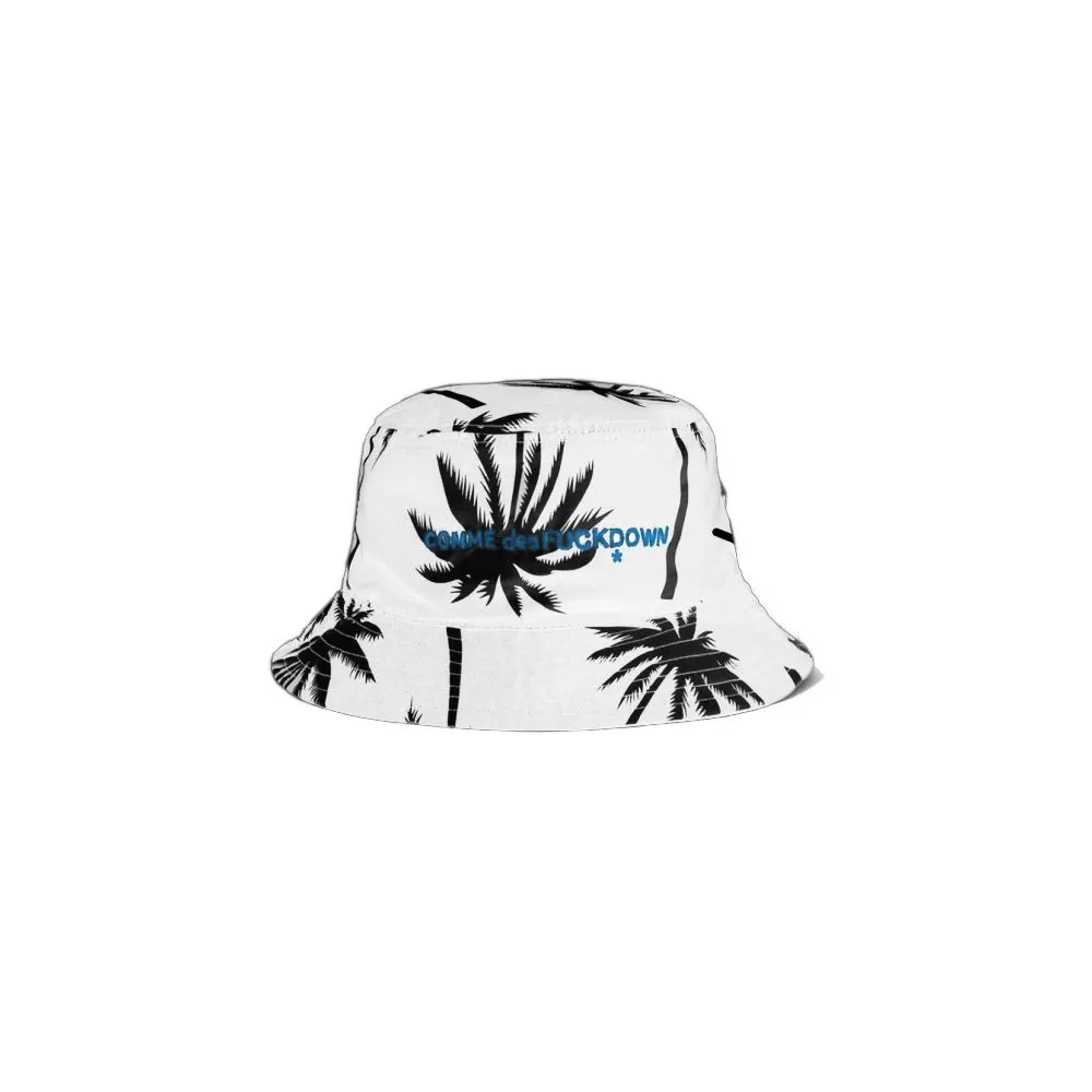 Comme Des Fuckdown Women's Palm Print Chic Fisherman Hat