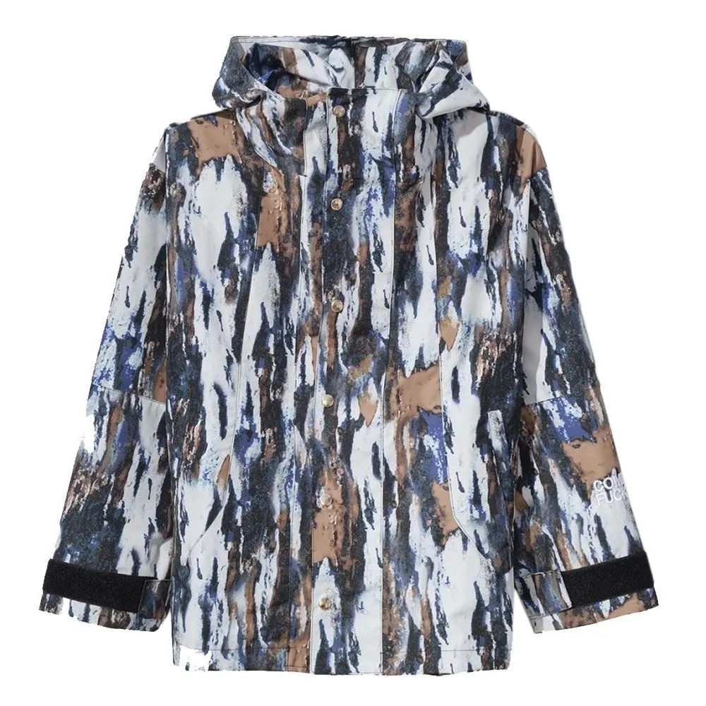 Comme Des Fuckdown Multicolor Polyester Men Jacket