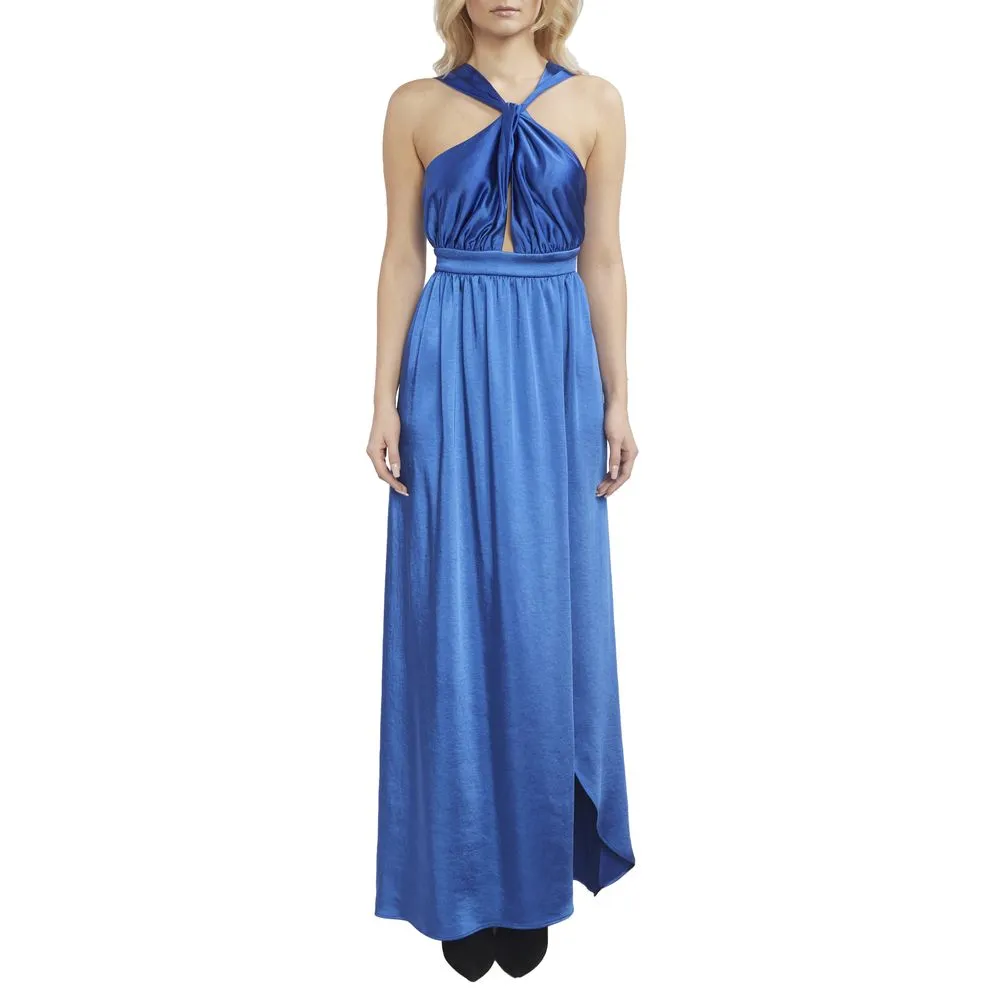 PINKO Women's Blue Polyester Dress