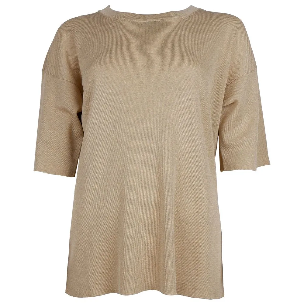 Alpha Studio Women's Beige Viscose Sweater