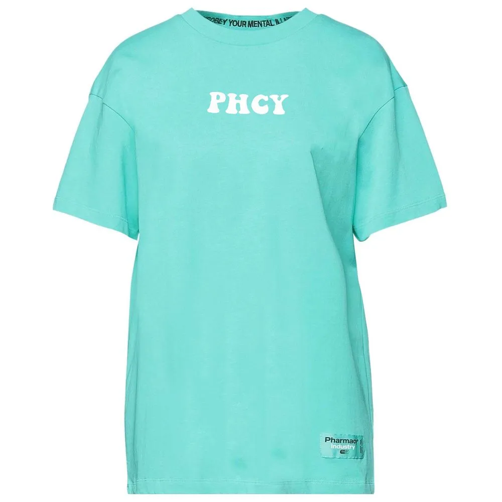 Pharmacy Industry Women's Green Cotton Tops & T-Shirt