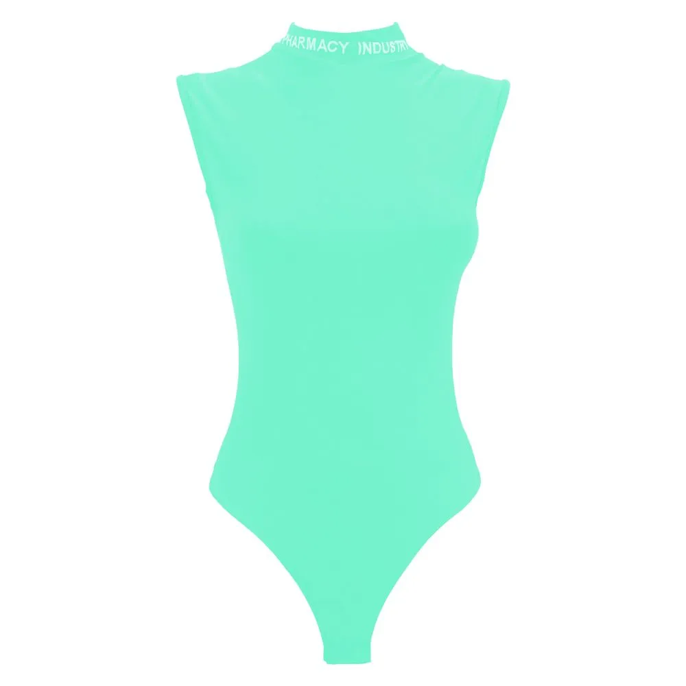 Pharmacy Industry Women's Green Nylon Tops & T-Shirt