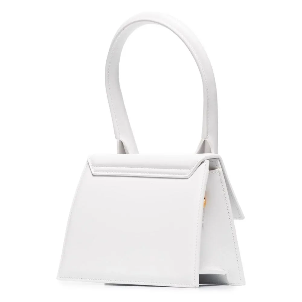 Jacquemus Women's White Leather Crossbody Bag
