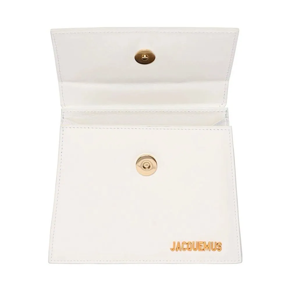 Jacquemus Women's White Leather Crossbody Bag