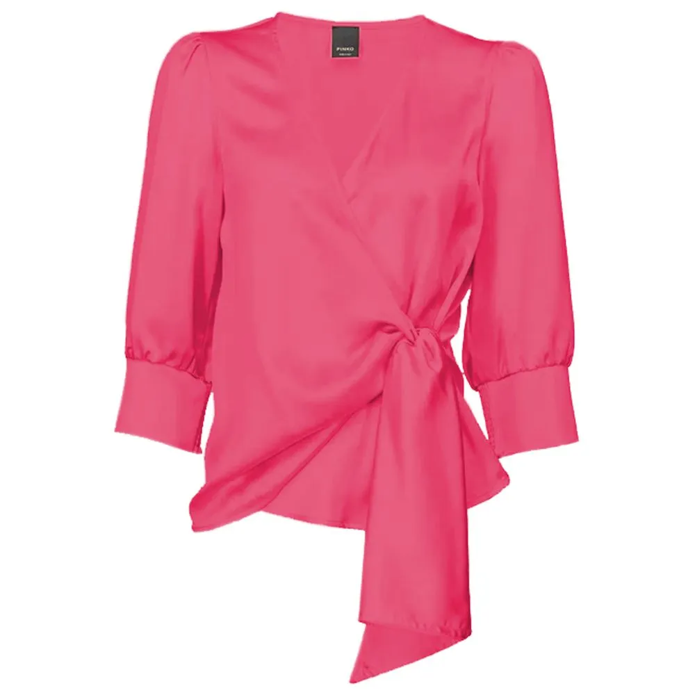 PINKO Women's Fuchsia Polyester Sweater