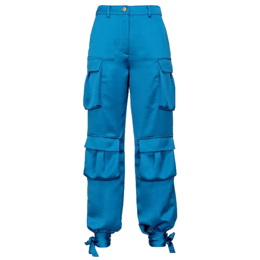 PINKO Women's Light Blue Polyester Jeans & Pant