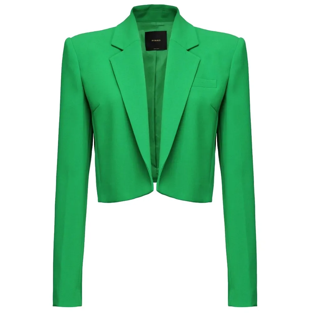 PINKO Women's Green Polyester Suits & Blazer