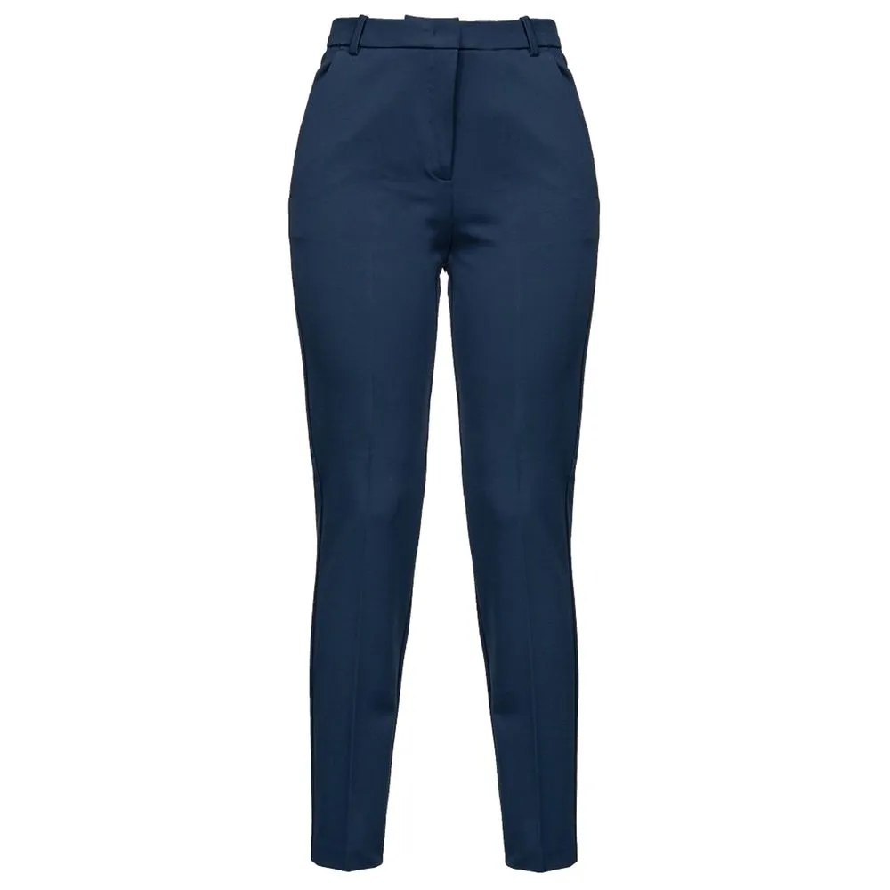 PINKO Women's Blue Viscose Jeans & Pant