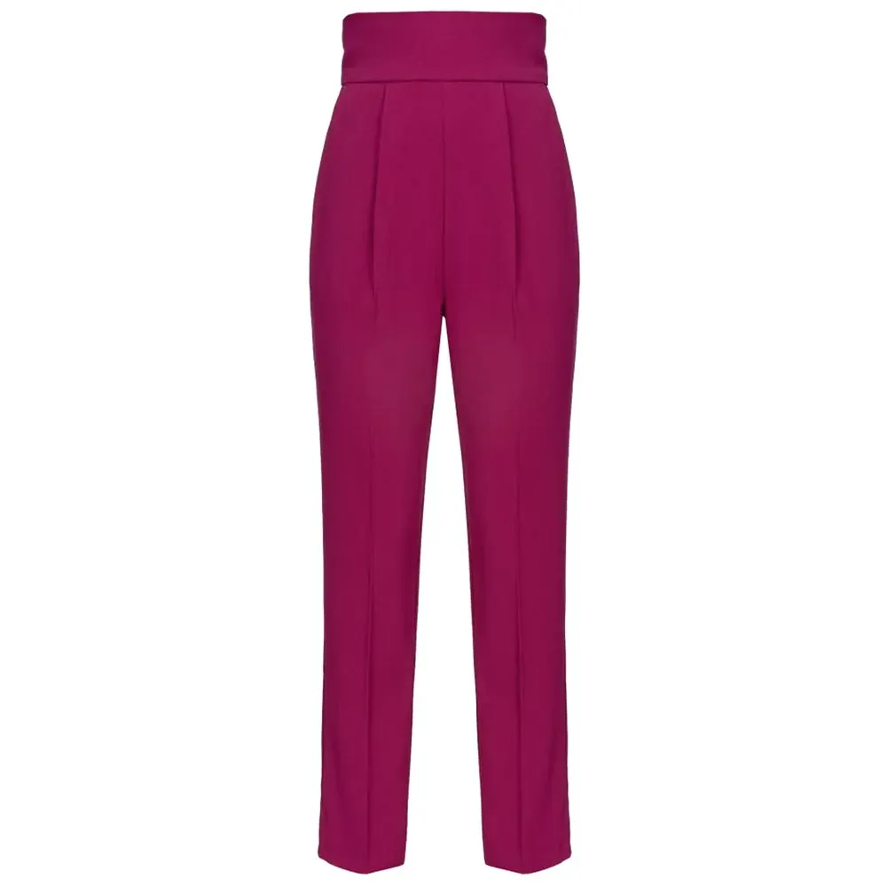 PINKO Women's Purple Polyester Jeans & Pant