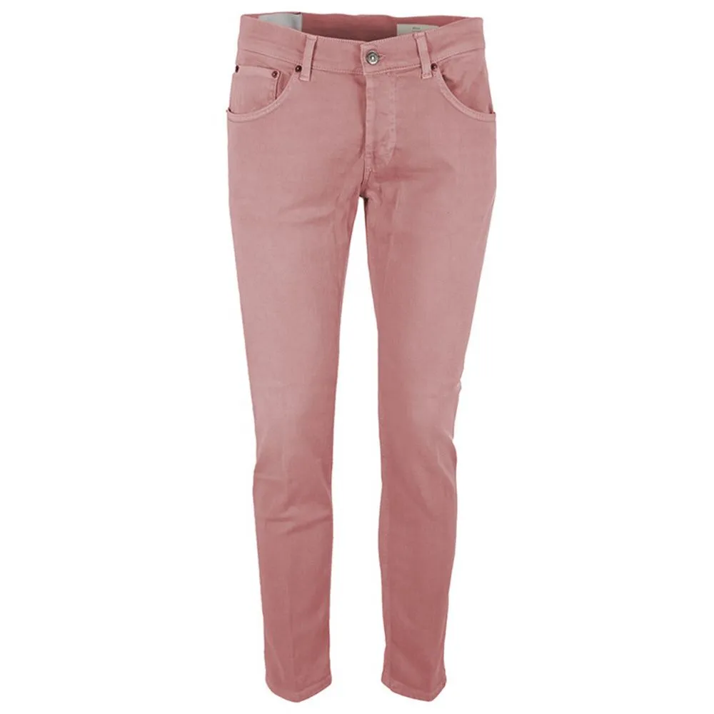 Dondup Men's Pink Cotton Jeans & Pant