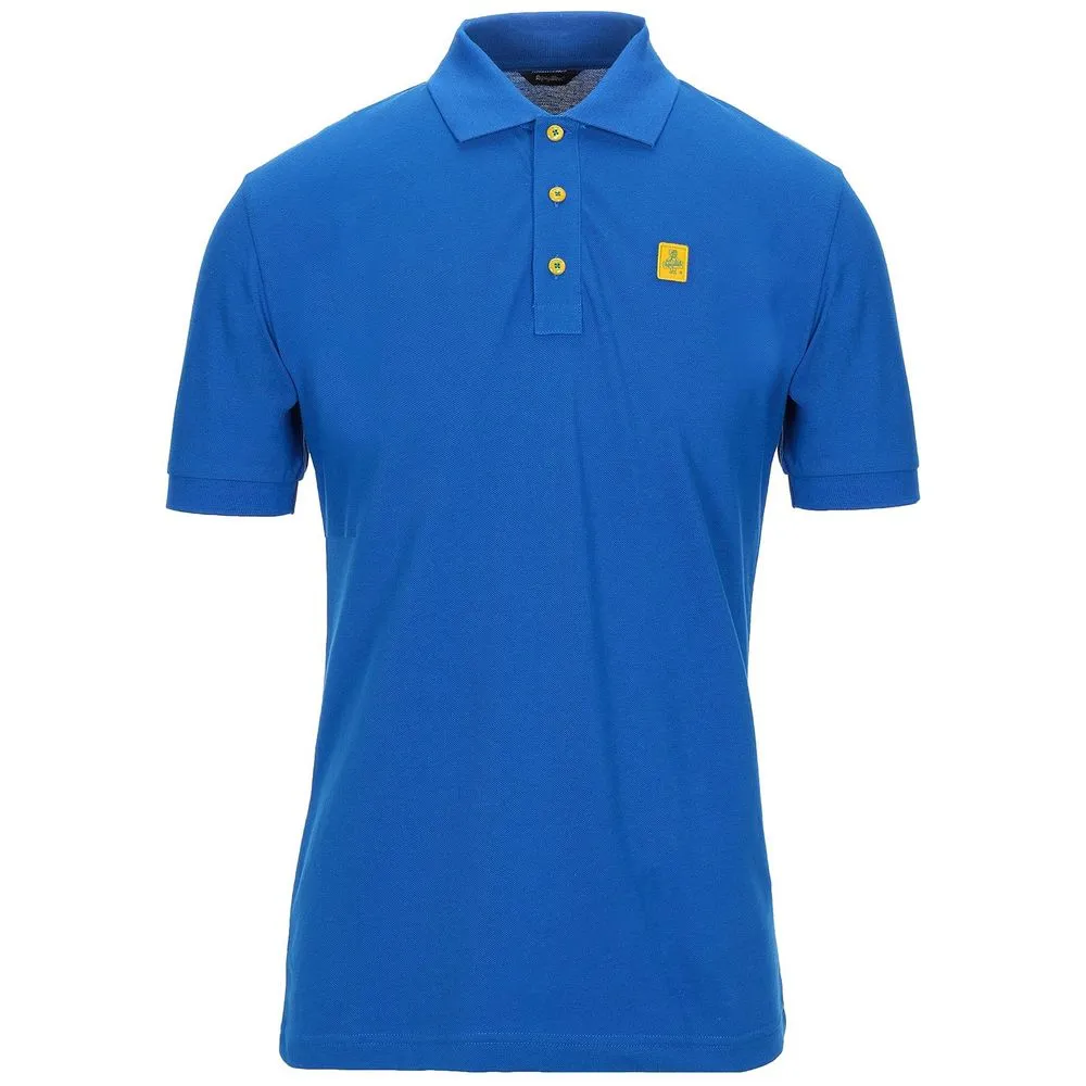 Refrigiwear Men's Chic Cotton Pique Polo Shirt for Gentlemen