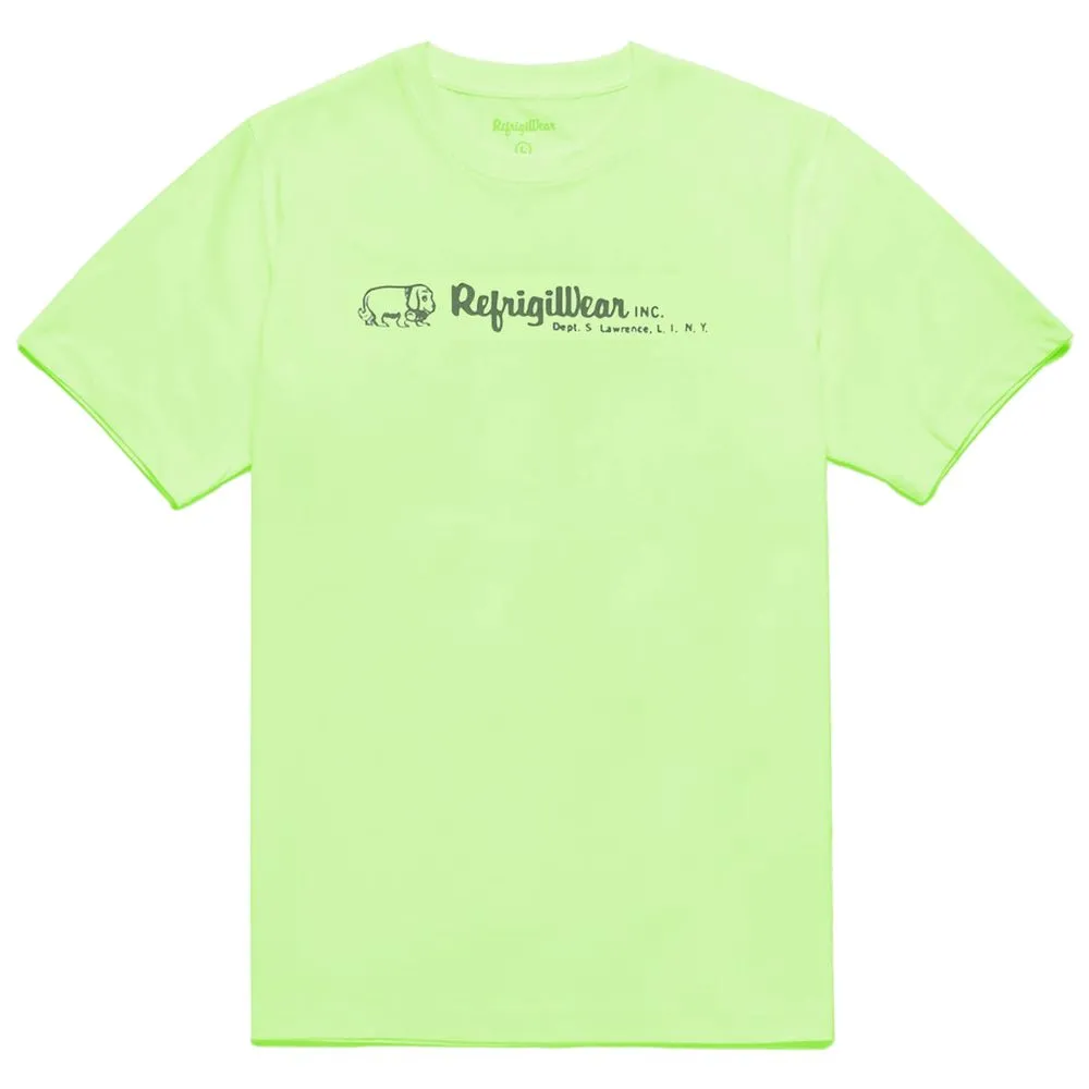 Refrigiwear Men's Classic Green Cotton Crew-Neck Tee