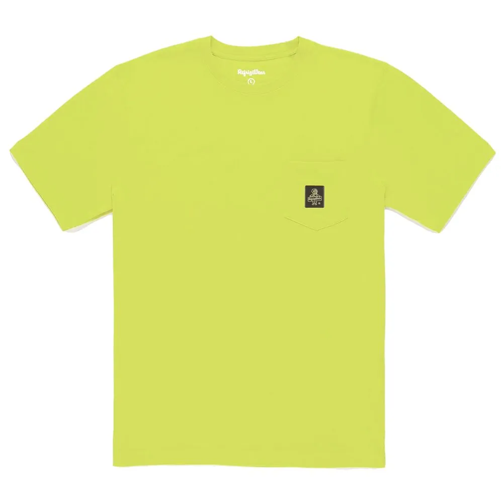 Refrigiwear Men's Sunny Cotton Tee with Chest Pocket Logo