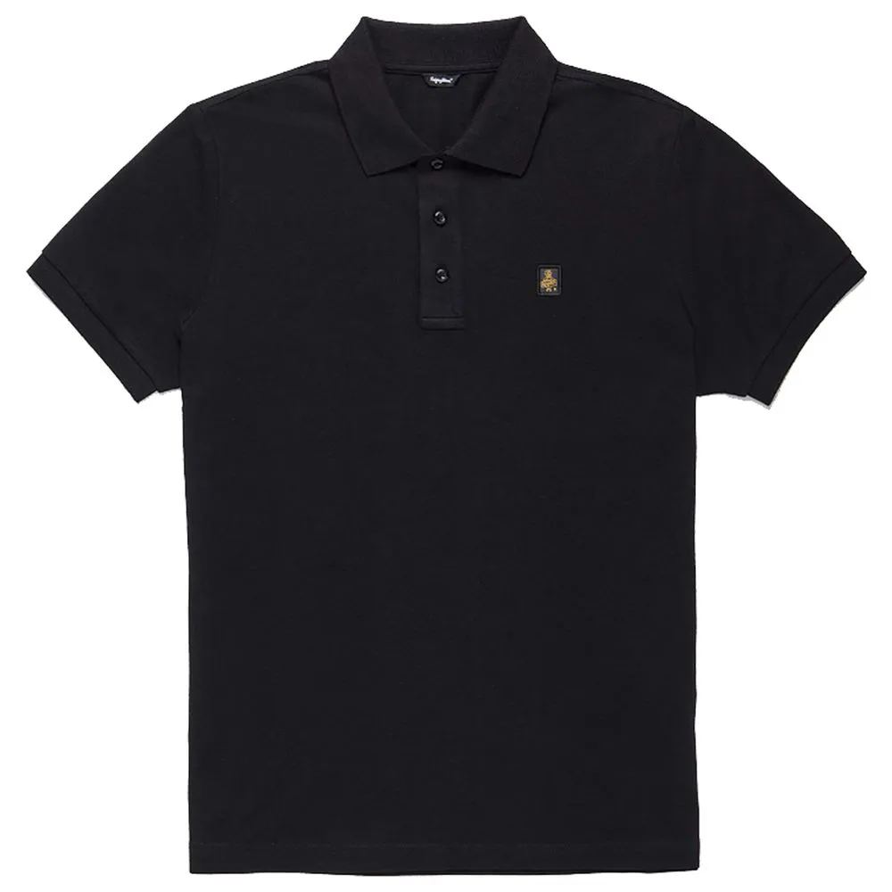 Refrigiwear Men's Elegant Solid Color Cotton Polo Shirt