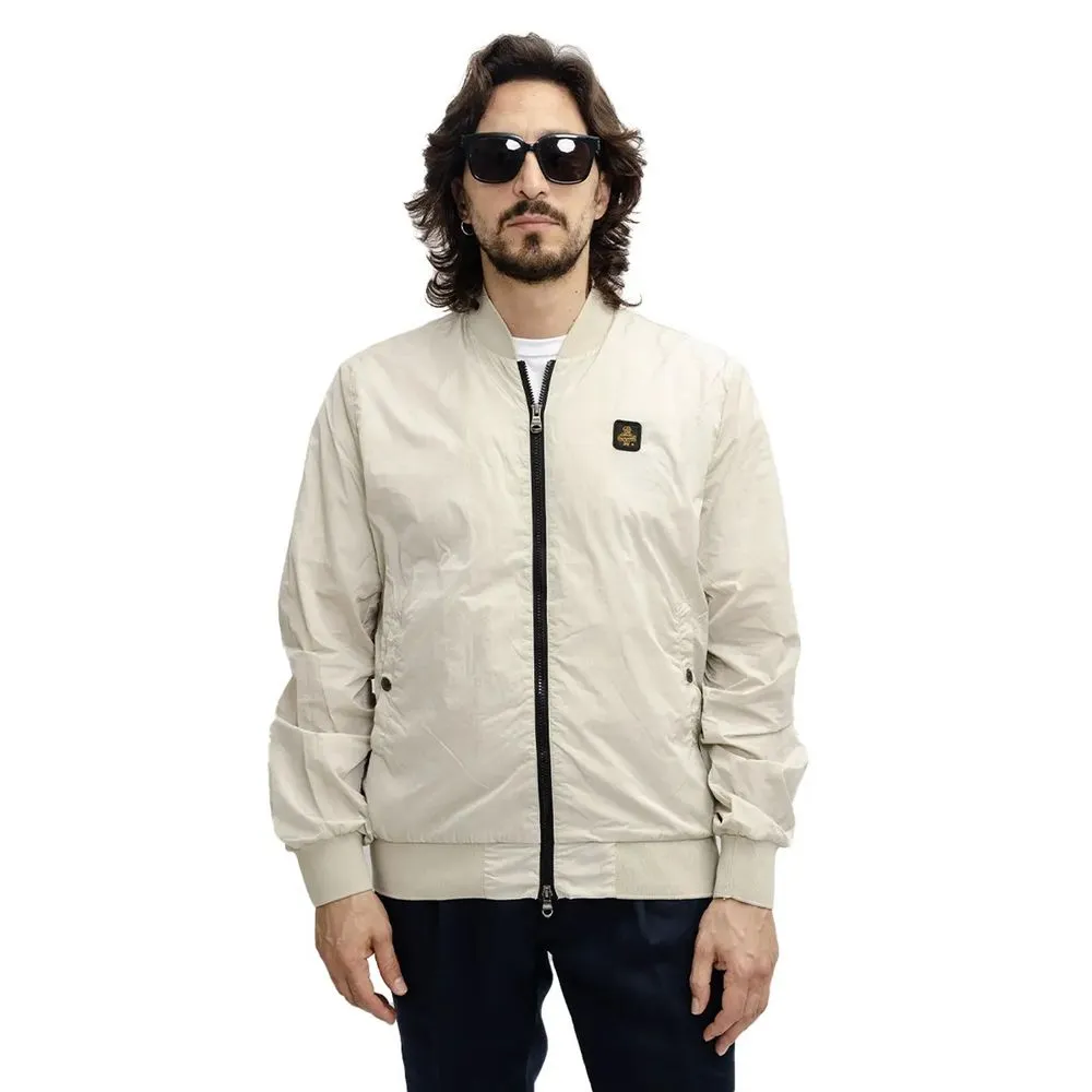 Refrigiwear Men's Beige Nylon Jacket