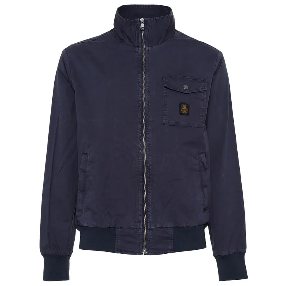Refrigiwear Men's Versatile Blue Bomber Jacket for Men