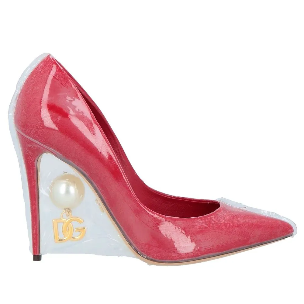 Dolce & Gabbana Women's Chic Pearl-Embellished Stiletto Pumps