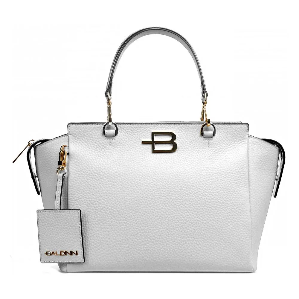 Baldinini Trend Women's Elegant Textured Calfskin Handbag