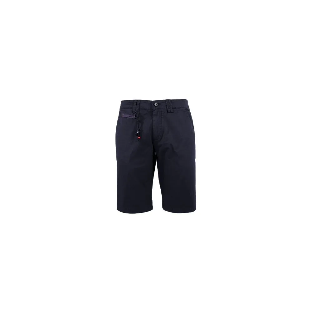 Yes Zee Men's Chic Blue Cotton Bermuda Shorts for Men